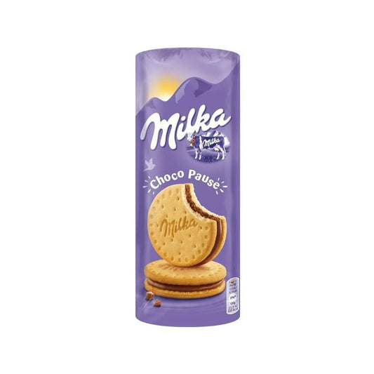 Milka Choco Pause Sandwich Cookies Biscuits With Chocolate Cream