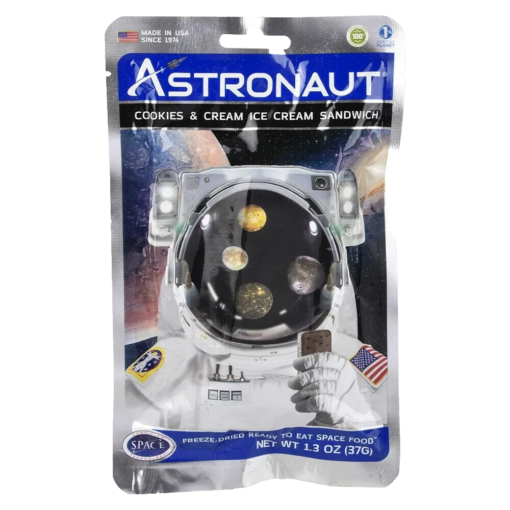 Astronaut Cookies & Cream Ice Cream Sandwich