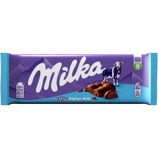 Milka Bubbly Alpine Milk