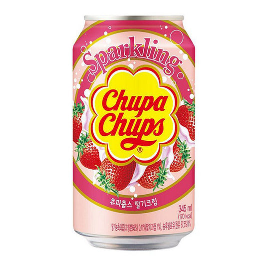 Chupa Chup Sparkling Strawberry & Cream Soda