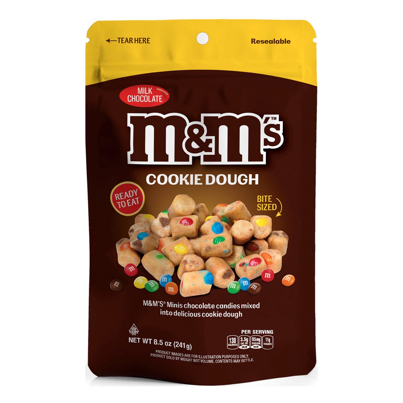 M & M Cookie Dough Bag