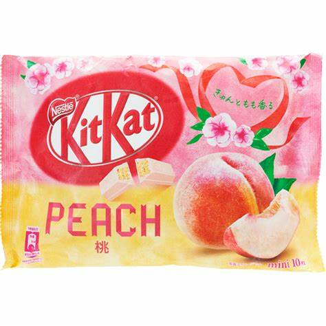 Japanese Kit-Kat Peach KitKat Chocolates