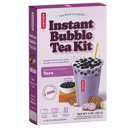 Pocas Instant Bubble Tea Kit Taro