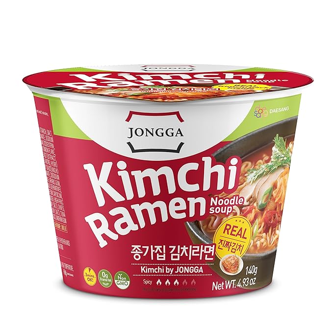 Kimchi Ramen Noodle Soup