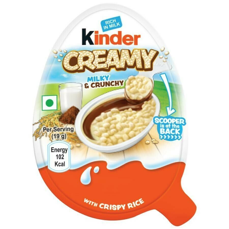 Kinder Creamy Milk & Crunchy