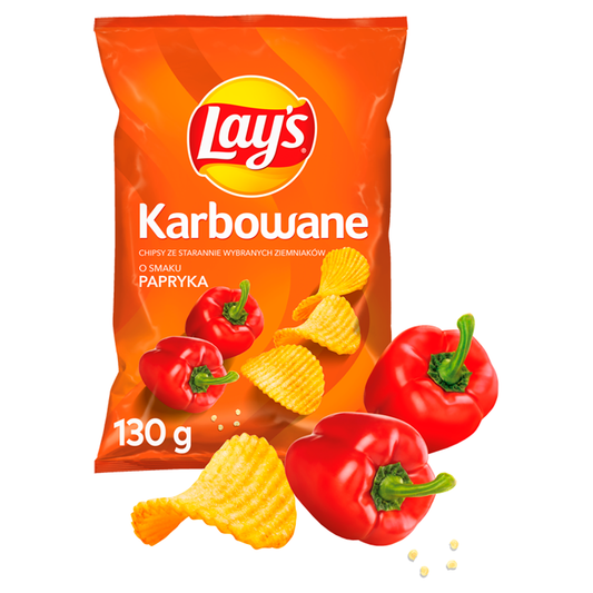 Lays Karbowane Paprika