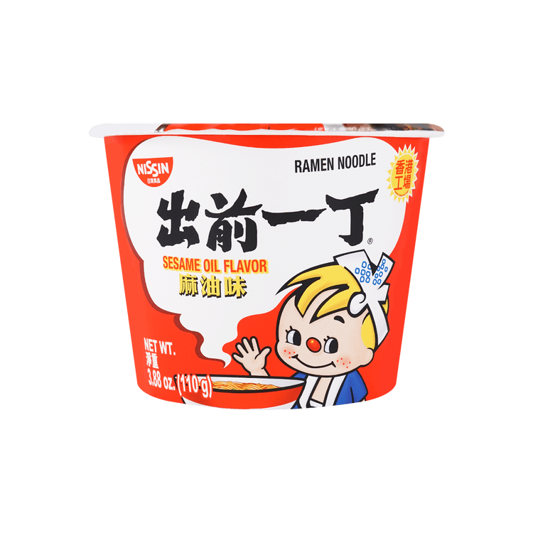 Nissin Sesame Oil Flavor Ramen Noodle