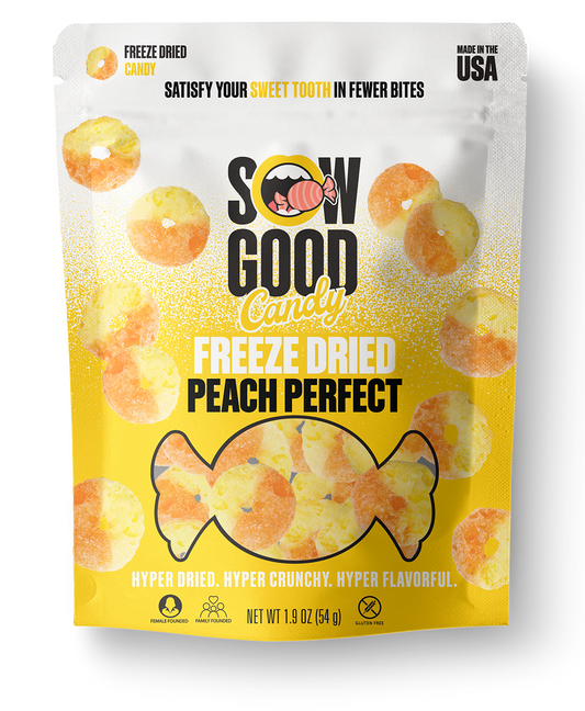 Sow Good Freeze Dried Peach Perfect