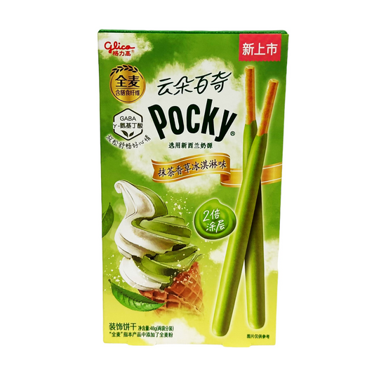 Glico Pocky Matcha Vanilla Ice Cream