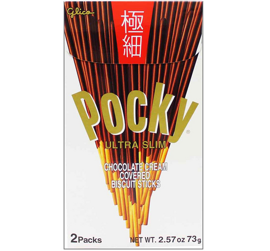 Pocky Ultra Slim Chocolate Cream Biscuit Sticks