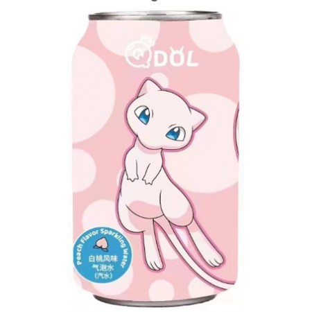 QDOL Pokémon Meow White Peach Soda