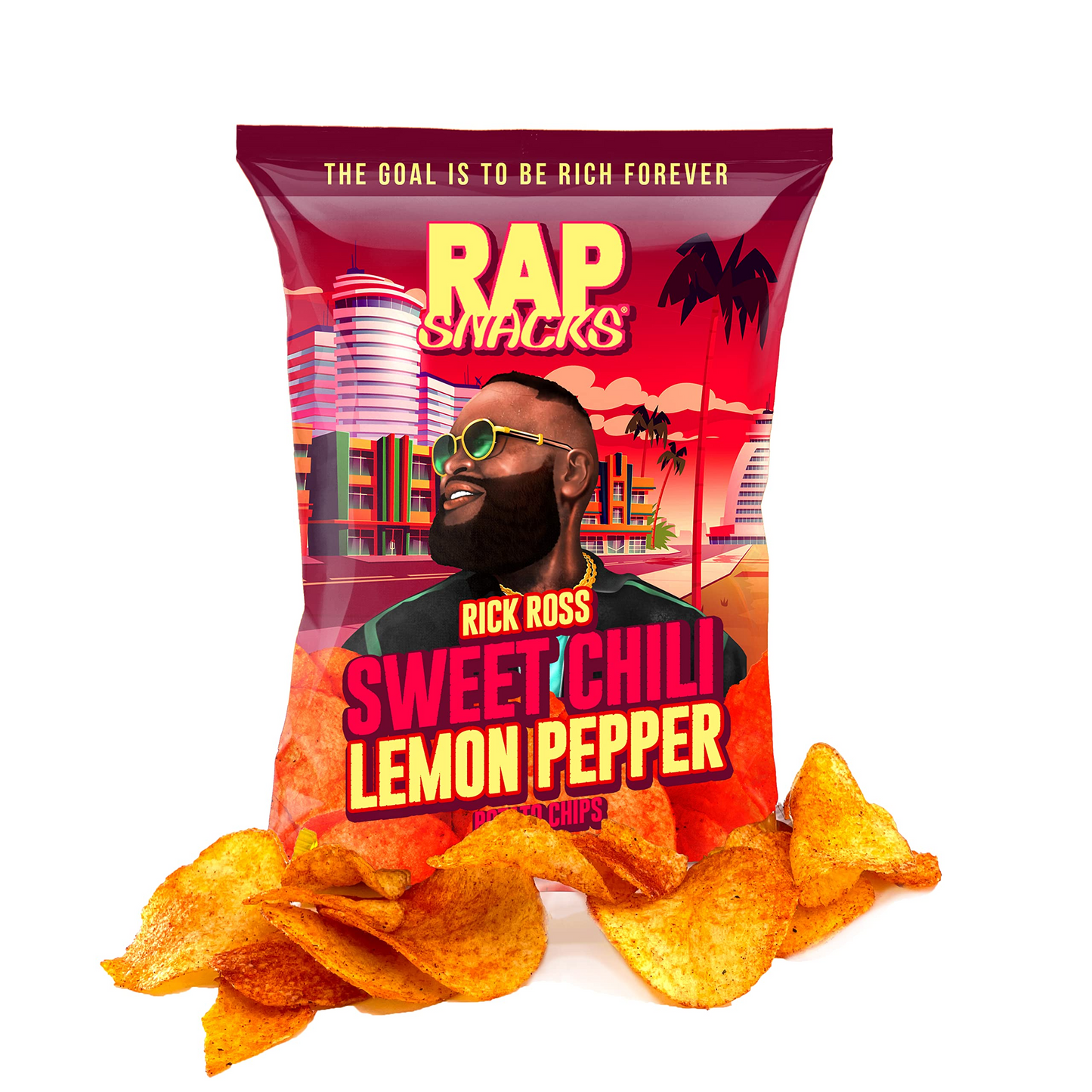 Rap Snacks Rick Ross Sweet Chili Lemon Pepper