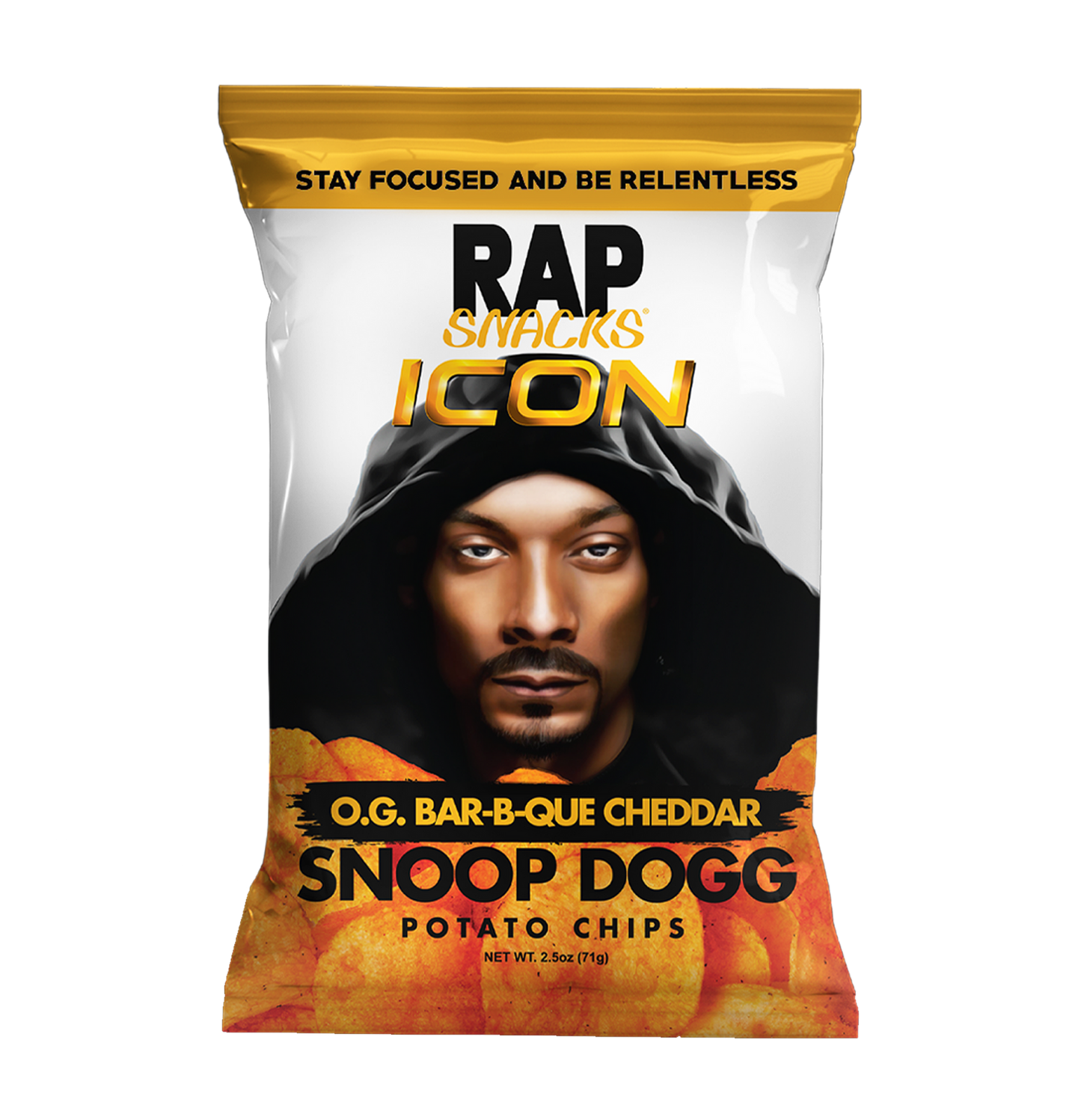 Rap Snacks Icon Snoop Dogg O.G BBQ Cheddar