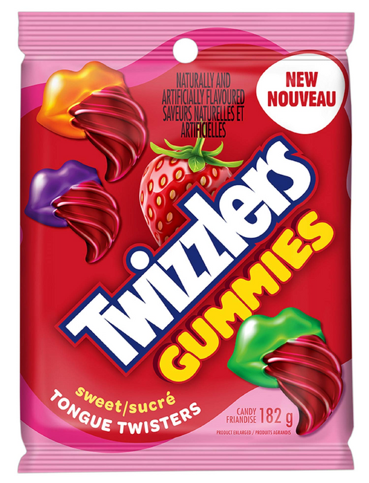 Twizzlers Gummies Sweet Tongue Twisters