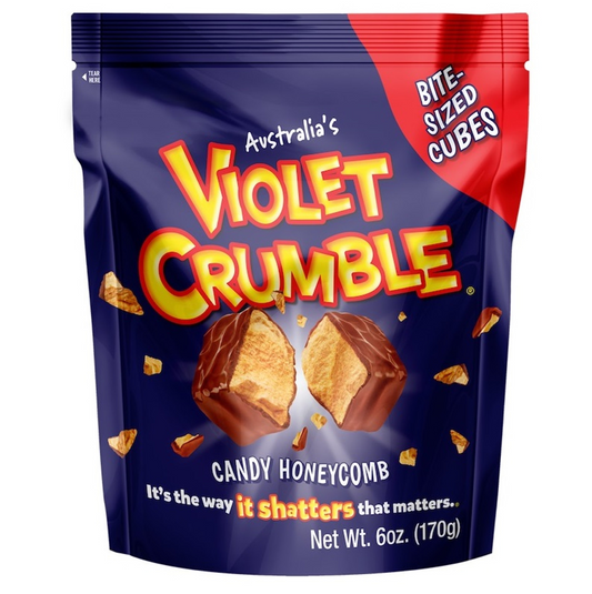 Violet Crumble Candy Honeycomb Bites